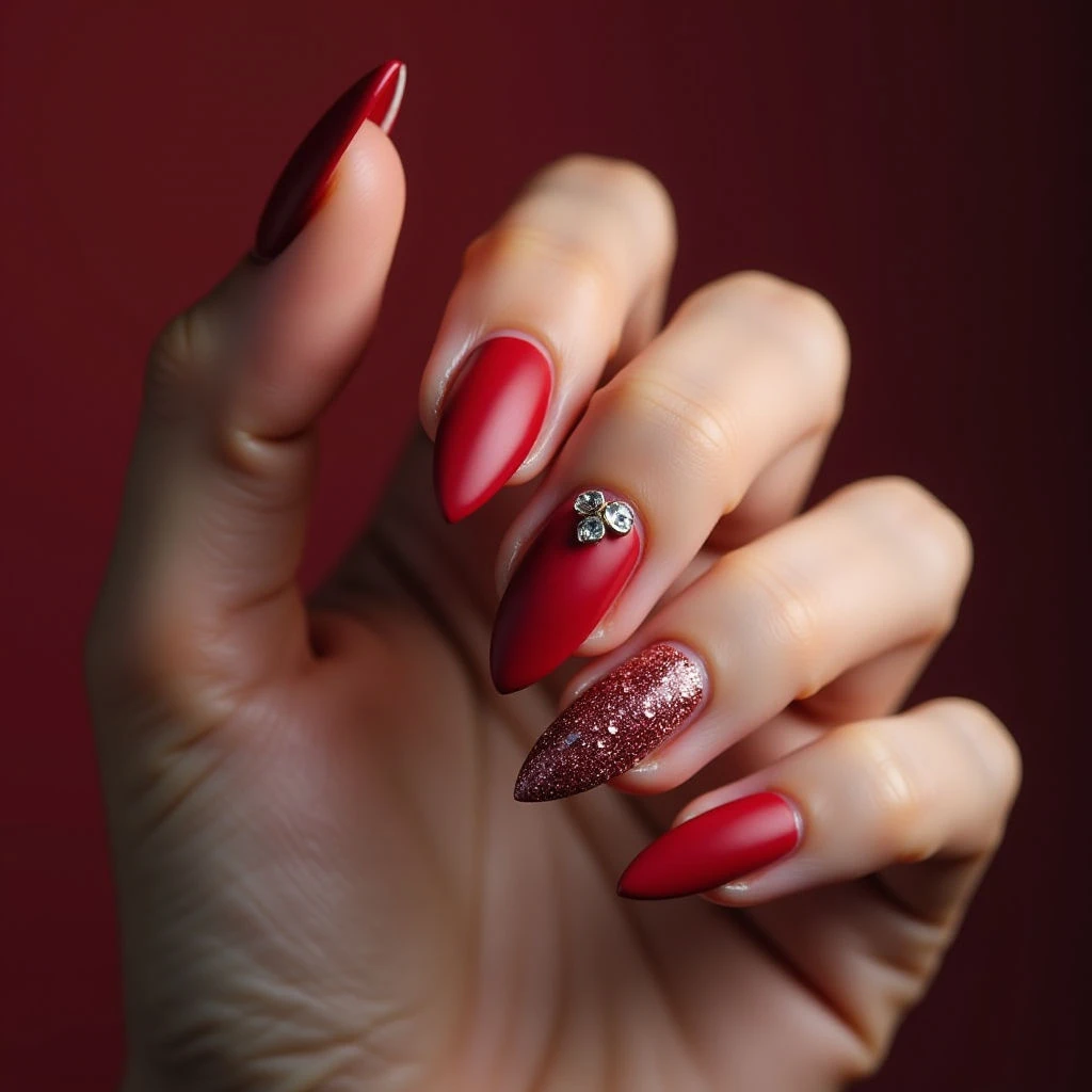 Red Chrome Nails: The Ultimate Fall Toenail Color?