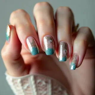 Vibrant Moon Toe Nails for Pale Skin | Summer Inspiration